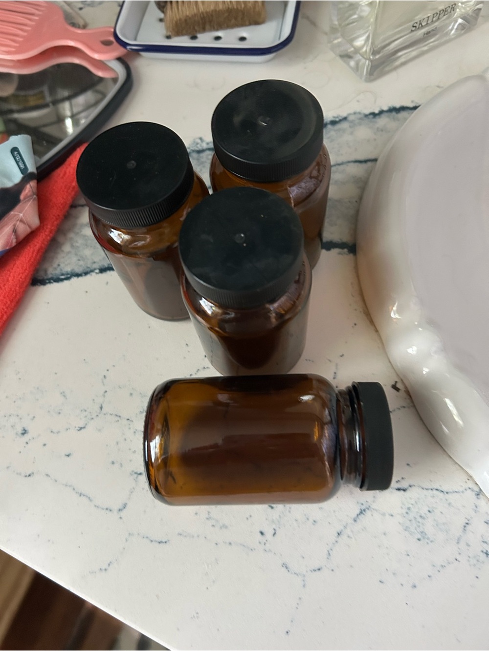 Glass bottles